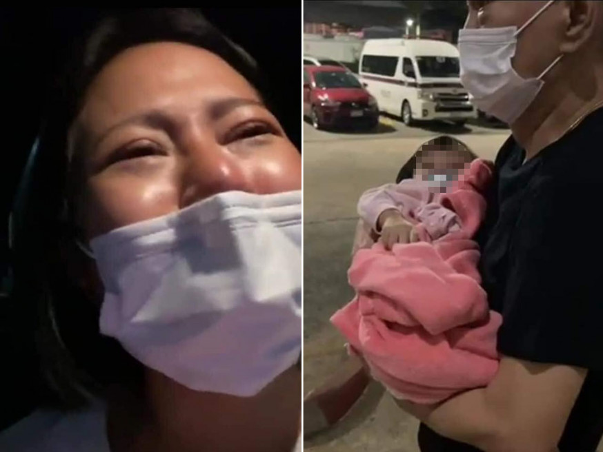 10月大嬰兒半夜發高燒遭4醫院拒收,母崩潰FB開直播求救。(FB圖片)