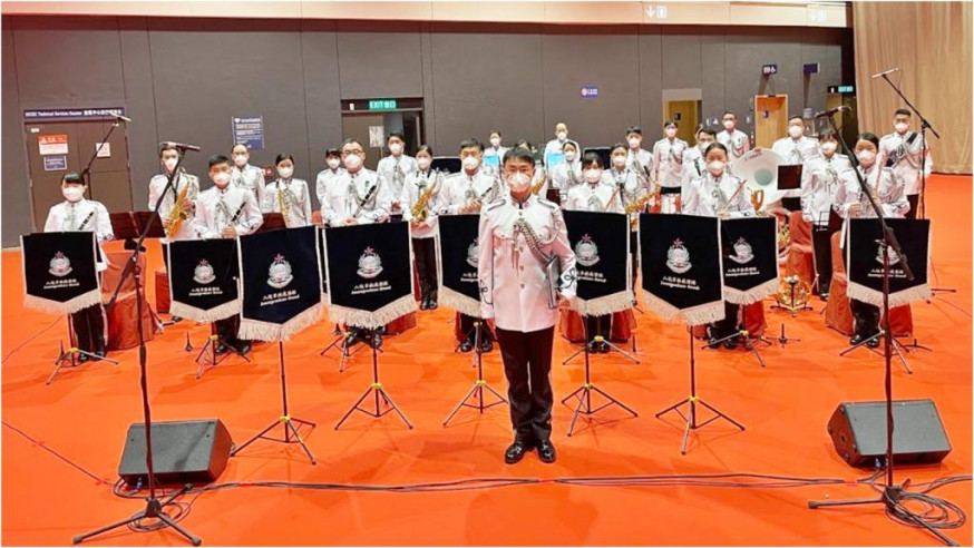 回歸25|入境處樂隊為慶典演奏 曲目包括我和我的祖國