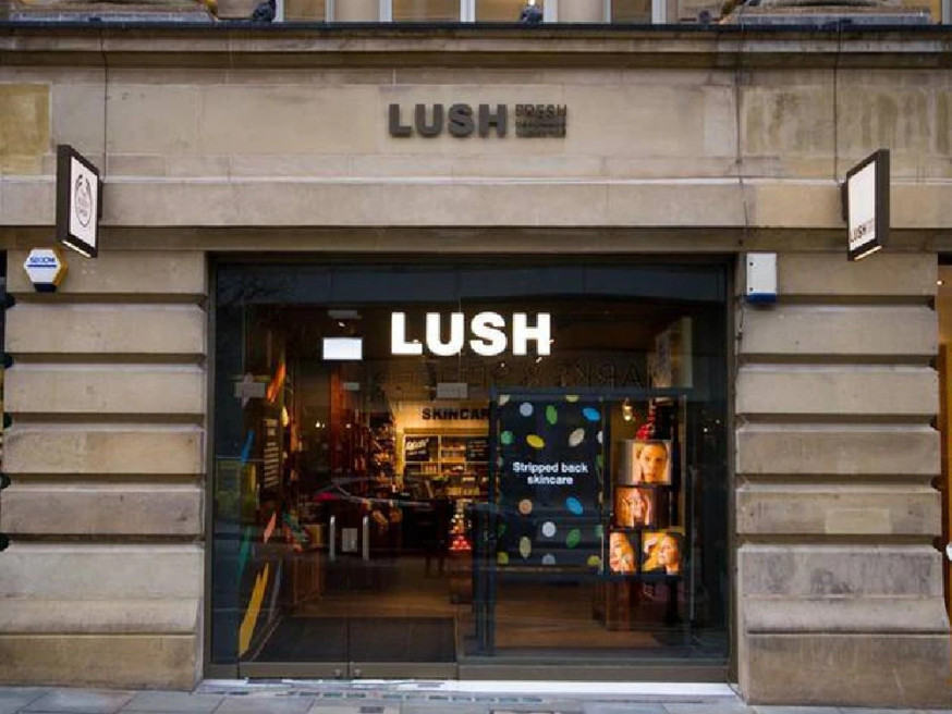 英國化妝品牌Lush宣布退出四大社交媒體平台。（網上圖片）