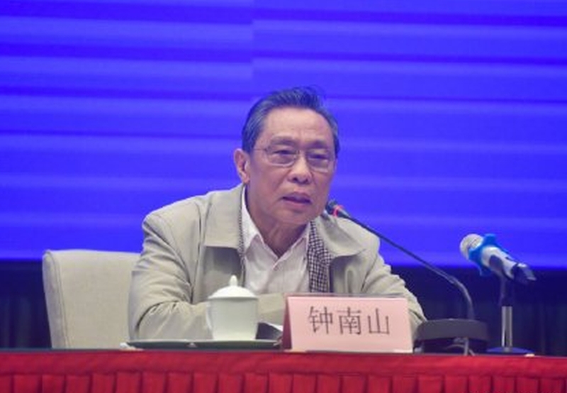 鍾南山表示磷酸氯喹非特效藥,但治療新冠肺炎具有療效。(網圖)