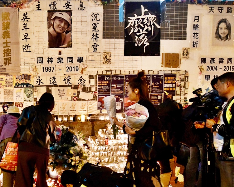 位於尚德邨停車場地下的「祭壇」。資料圖片