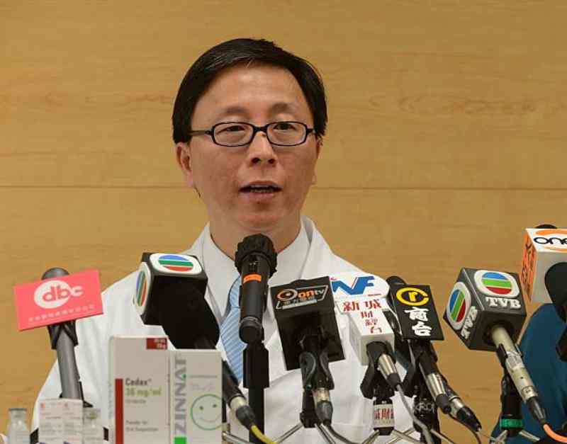 何栢良指,如不堵截,感染人數可能大增,擔心兩周後香港便會淪陷。 資料圖片