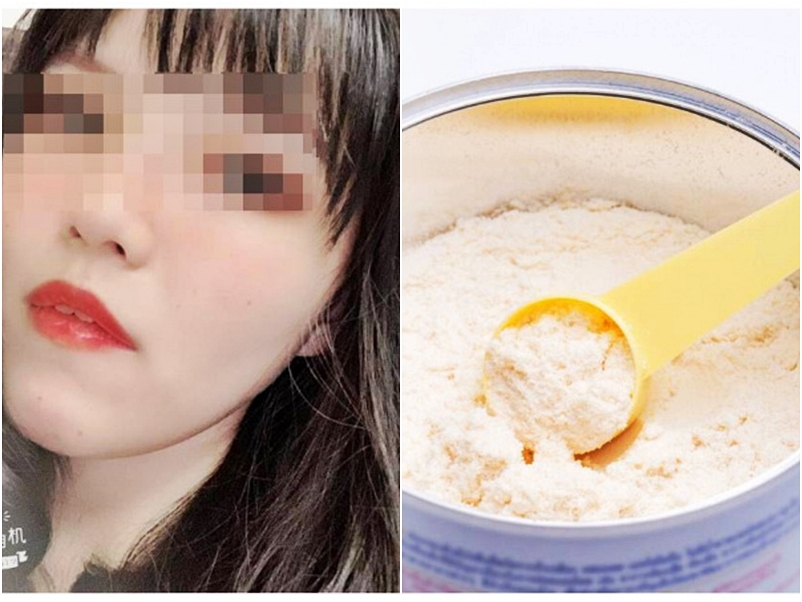 莊女以低價售賣奶粉、尿布等詐騙家長。網圖