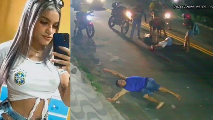 巴西18歲女睇完世界盃回家，炒車遭逆向電單車撞爆頭亡。