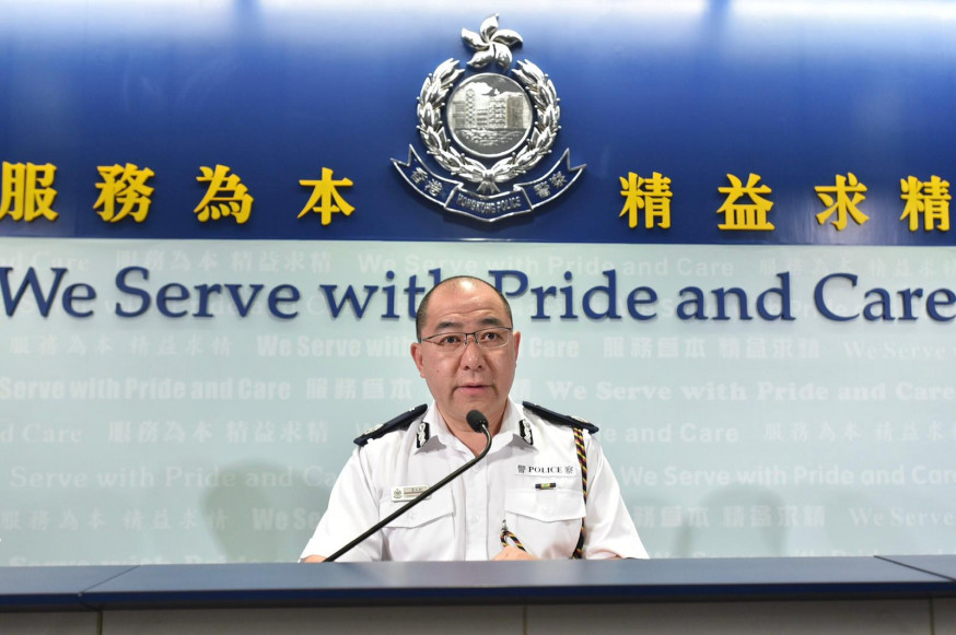 署理新界北總區指揮官曾正科。