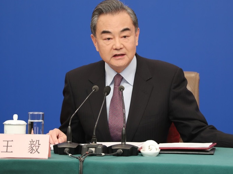 王毅敦促美國樹立理性的「中國觀」和正確的「世界觀」,使對華政策回歸正軌。網圖