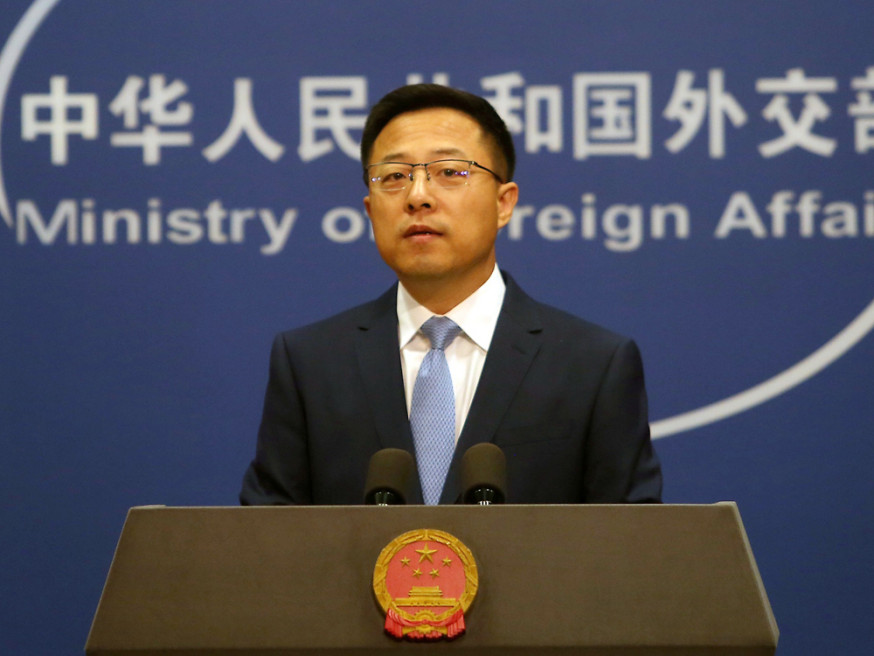 中國外交部發言人趙立堅。