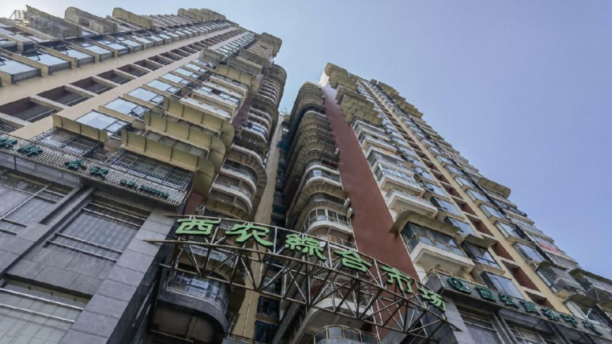涉事小區。網圖