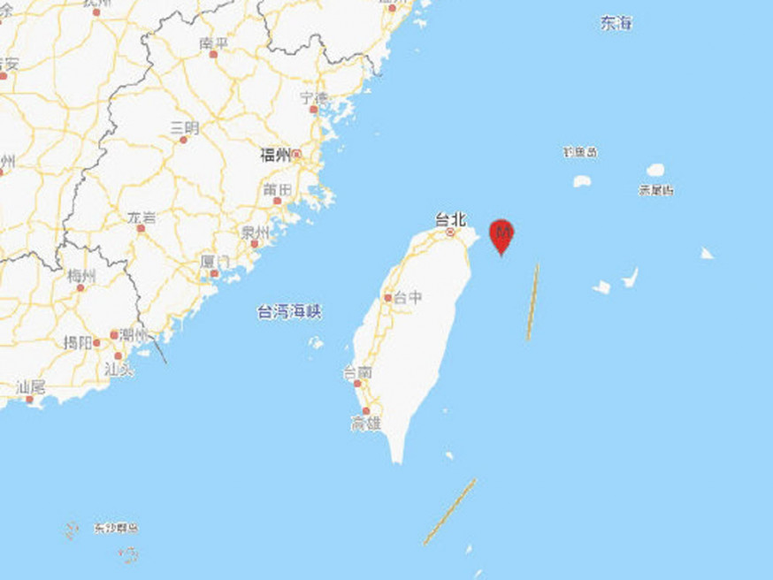 中國地震台網圖片。