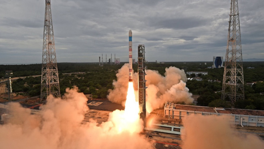 印度新型火箭發射失敗，未能將衛星送入預定軌道。ISRO