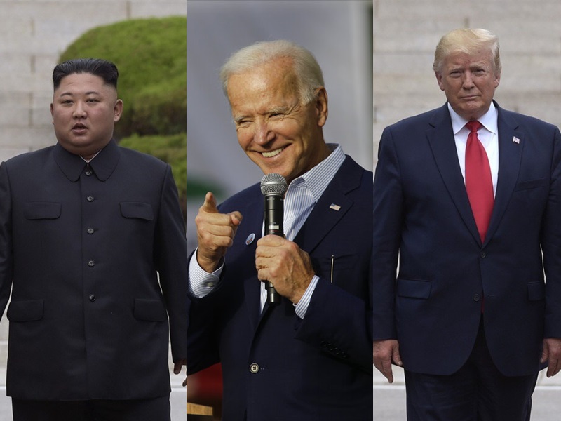 特朗普發文表示,「金正恩,拜登可能是昏昏欲睡及非常遲緩,但他不是『瘋狗』。其實,他比『瘋狗』還好,但我是唯一能令你去應該去的地方的人。你應該盡快行動,完成協議。短期內見!」AP
