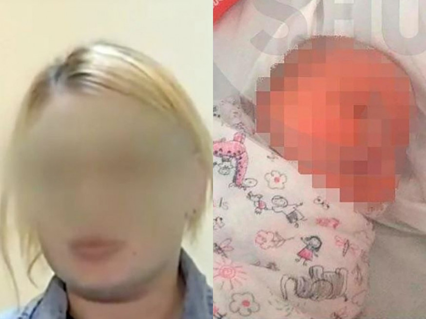 25歲俄羅斯狠母為買新鞋,3萬元網上販賣出生僅1周女兒。(網圖)