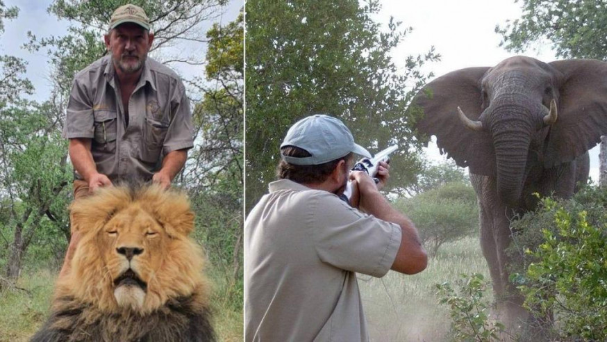 納德生前屢屢將狩獵成果分享至網絡，引起爭議。Pro Hunt Africa FB