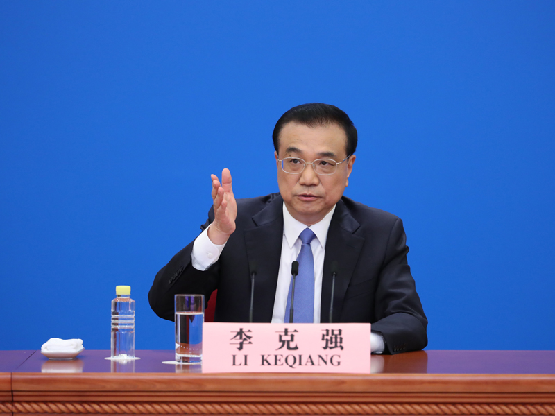 李克強:台灣問題是中國的內政,反對外來干涉。(新華社圖片)