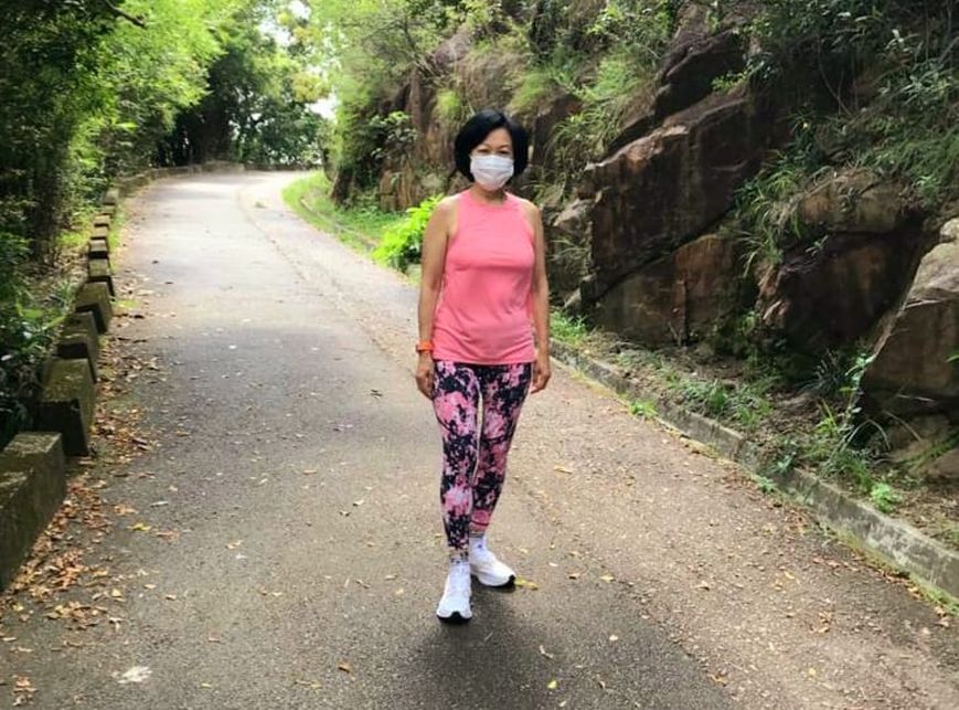 葉劉淑儀指,如今身體狀況非常良好。葉劉FB圖片