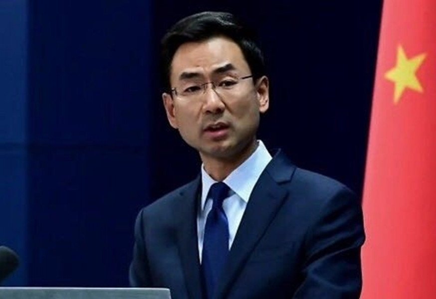 北京外交部發言人耿爽。