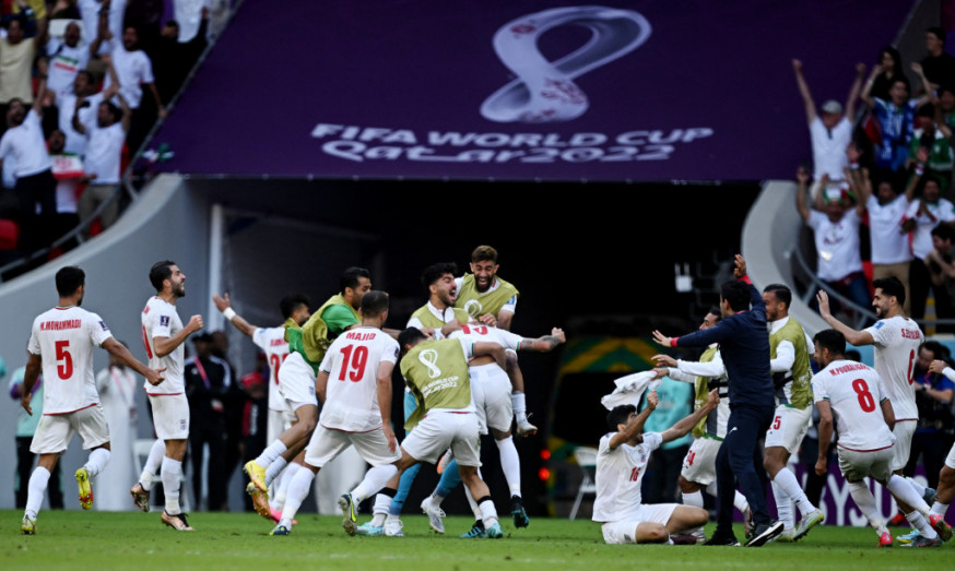 伊朗擊敗威爾斯，延續亞洲球隊在本屆世界盃的強勢。Reuters