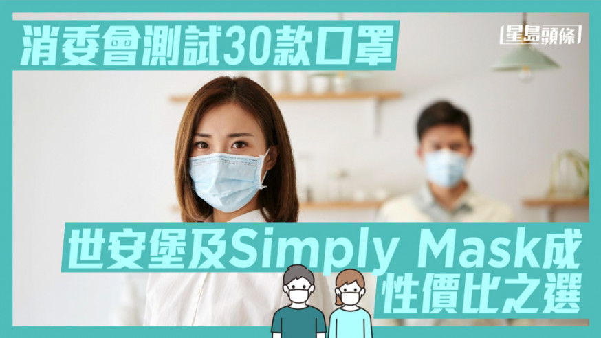 消委會測試市面30款口罩。iStock圖片