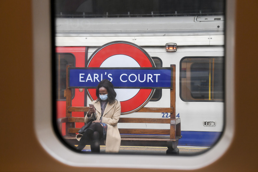 英鐵路工會憂增鐵路服務將令過去抗疫努力前功盡廢。 AP圖