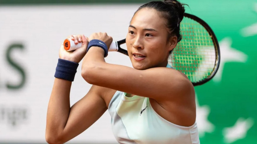 鄭欽文首次殺入WTA1000級別賽事八強。鄭欽文Instagram圖片
