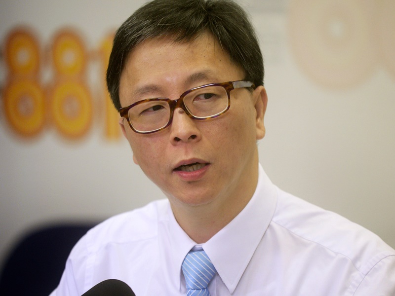 何栢良指南韓情況值得香港借鏡。資料圖片