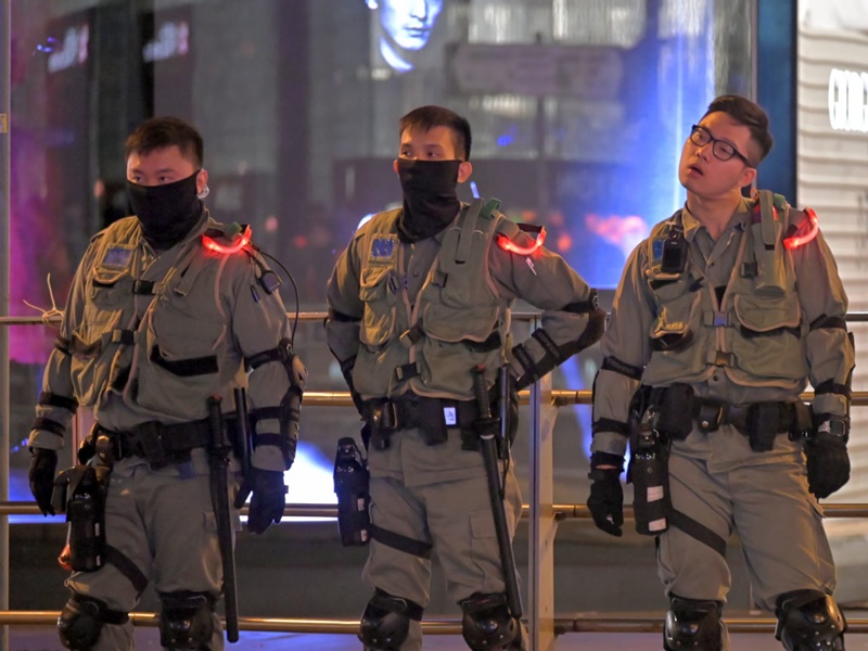 前綫警員執勤至今吃掉逾二百萬個飯盒,耗費近億元。