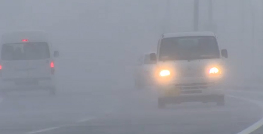 日本北部出現暴風雪。網上圖片
